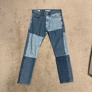 PacSun Two-Tone Blue Straight Jeans